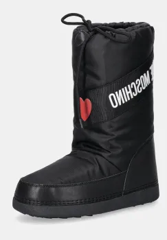 Love Moschino cizme de iarna culoarea negru, JA24032G1NISA000 imagine