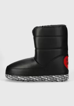 Love Moschino cizme de iarna culoarea negru, JA24142G1HIT400A imagine