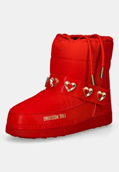 Love Moschino cizme de iarna culoarea rosu, JA24182G1NISD50A imagine