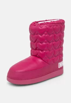 Love Moschino cizme de iarna culoarea roz, JA24082G1LISE626 imagine