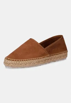 Love Moschino espadrile cu toc plat pentru femei din piele intoarsa imagine