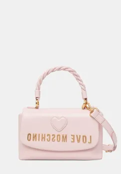 Love Moschino geanta crossbody pentru femei din piele imagine