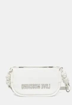 Love Moschino geanta culoarea alb, JC4235PP0MKL0100 imagine