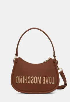 Love Moschino geanta culoarea maro, JC4027PP1NKD0312 imagine