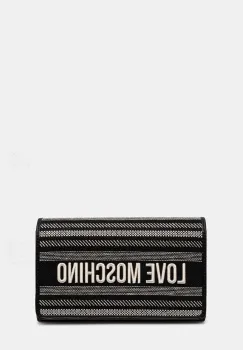 Love Moschino geanta culoarea negru, JC4241PP0MKO100A imagine