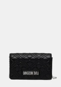Love Moschino geanta culoarea negru, JC4248PP0MLA000B imagine