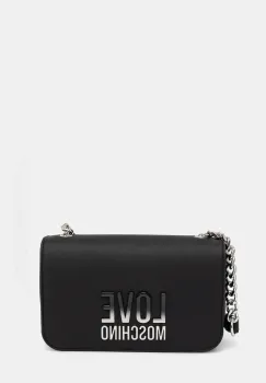 Love Moschino geanta culoarea negru, JC4254PP0MKD000B imagine