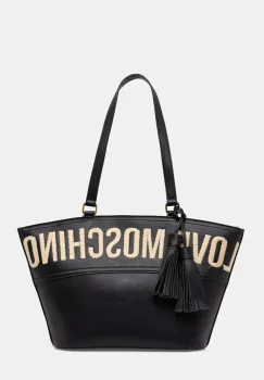 Love Moschino geanta culoarea negru, JC4285PP0MKJ0000 imagine