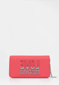 Love Moschino geanta culoarea roz, JC5728PP0MKD0615 imagine