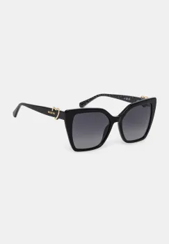 Love Moschino ochelari de soare culoarea alb imagine