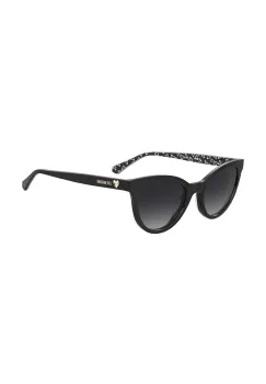 Love Moschino ochelari de soare femei, culoarea negru, MOL079/S imagine
