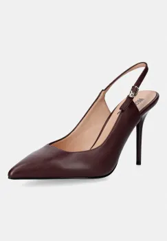 Love Moschino pantofi cu toc stiletto din piele imagine