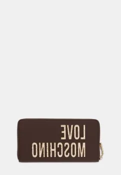 Love Moschino portofel culoarea maro, JC5692PP0NKD031A imagine