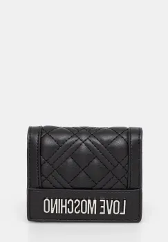 Love Moschino portofel culoarea negru, JC5601PP0MLA000B imagine