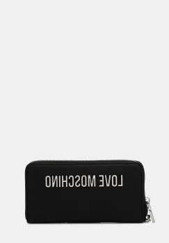 Love Moschino portofel femei, culoarea negru, JC5620PP1 imagine