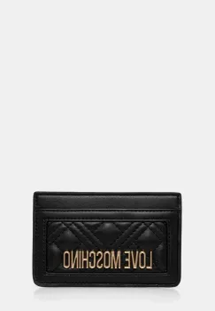 Love Moschino portofel femei, culoarea negru, JC5659PP0MLA0000 imagine