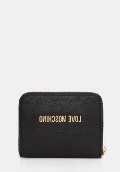 Love Moschino portofel femei, culoarea negru, JC5702PP1 imagine