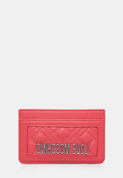 Love Moschino portofel femei, culoarea roz, JC5659PP0MLA0615 imagine
