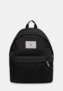 Love Moschino rucsac culoarea negru, mare, cu imprimeu, JC4201PP1NLN100A imagine