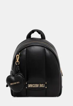 Love Moschino rucsac culoarea negru, mic, uni, JC4324PP0NKM100A imagine