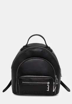 Love Moschino rucsac culoarea negru, mic, uni, JC4344PP0NKA000B imagine