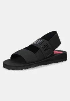 Love Moschino sandale femei, culoarea negru, JA16033G0MJN7000 imagine