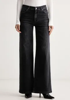 Luisa Spagnoli  blugi wide leg pentru femei Olla imagine