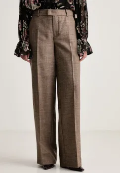 Luisa Spagnoli  pantaloni de costum pentru femei din lana Onesta imagine