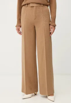 Luisa Spagnoli pantaloni de lana imagine