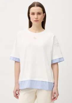 Luisa Spagnoli tricou din bumbac Baiadera imagine