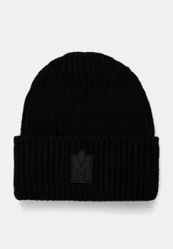 MACKAGE caciula de lana culoarea negru, de lana, din tricot gros, JUDE-MZ imagine