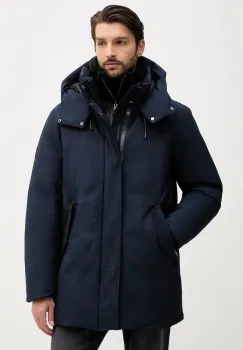 MACKAGE geaca de puf culoarea bleumarin, de iarna, SULLIVAN imagine