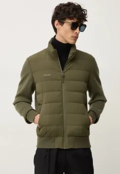 MACKAGE geaca din amestec de lana culoarea verde, de tranzitie, HANEY-CITY imagine