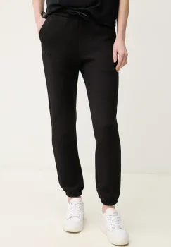 MACKAGE pantaloni de trening femei, culoarea negru, neted, NEV.R imagine