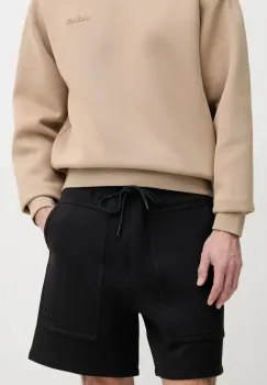MACKAGE pantaloni scurti barbati, culoarea negru, ELWOOD.R imagine