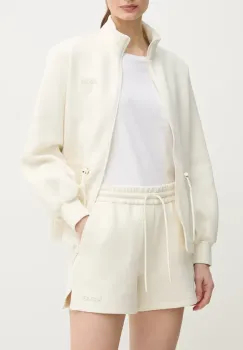 MACKAGE pantaloni scurti femei, culoarea bej, neted, medium waist, SUMMER.R imagine