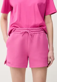 MACKAGE pantaloni scurti femei, culoarea roz, neted, medium waist, SUMMER.R imagine
