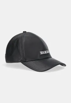 MACKAGE sapca de baseball din bumbac culoarea negru, neted, ANDERSON.L imagine