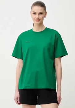 MACKAGE tricou din bumbac femei, culoarea verde, TEE.W imagine