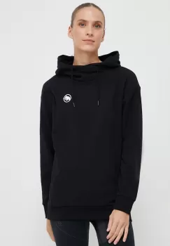 Mammut bluza trening ML Hoody Original culoarea negru, cu gluga, cu imprimeu imagine