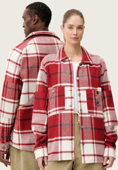 Mammut camasa din bumbac Mammut x Cabourn Direttissima culoarea bordo, cu guler clasic, regular, 1015.01730 imagine