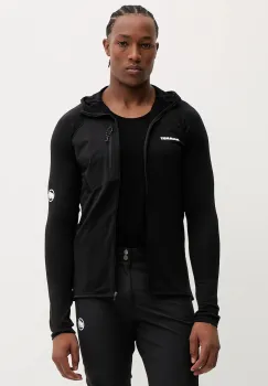 Mammut hanorac in aer liber Aenergy Light culoarea negru, cu gluga, uni, 1014.05541 imagine