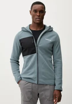 Mammut hanorac in aer liber Tamaro culoarea verde, cu gluga, uni, 1014.06490 imagine