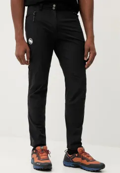 Mammut pantaloni de exterior Ducan culoarea negru, 1022-02490 imagine
