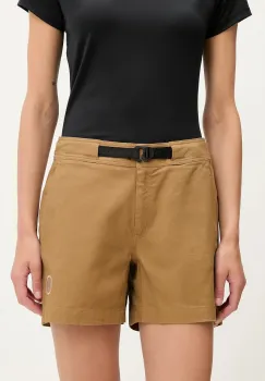 Mammut pantaloni scurti outdoor Tamaro culoarea verde, uni, high waist, 1023-01180 imagine