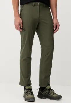 Mammut pantaloni sport Runbold Winter culoarea verde, drept, 1021.01380 imagine