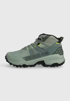 Mammut pantofi Sertig II Mid GTX femei, culoarea verde imagine