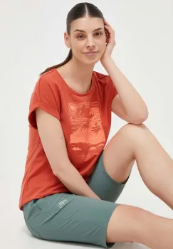 Mammut tricou sport Mountain Fujiyama culoarea roz imagine