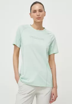 Mammut tricou sport Selun FL Logo culoarea verde imagine