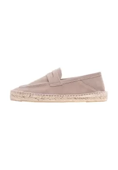 Manebi espadrile din piele intoarsa Loafers Espadrilles culoarea maro, W 1.9 LW imagine